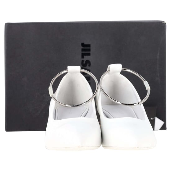 Jil Sander Alima Pumps in Witte Leder - Image 2