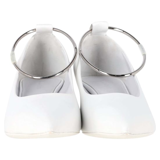 Jil Sander Alima Pumps in Witte Leder - Image 3