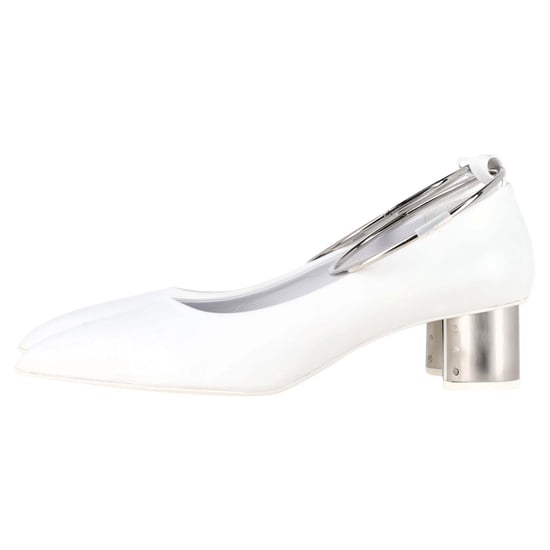 Jil Sander Alima Pumps in Witte Leder - Image 4