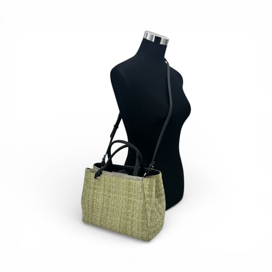 Fendi Wicker Tote Bag 2Jours - Image 2