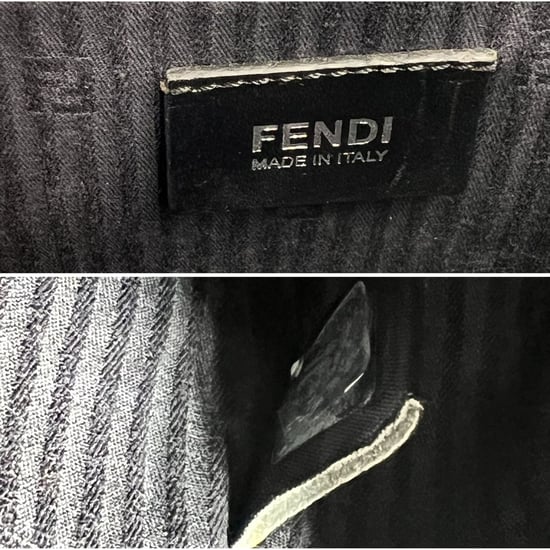 Fendi Wicker Tote Bag 2Jours - Image 6