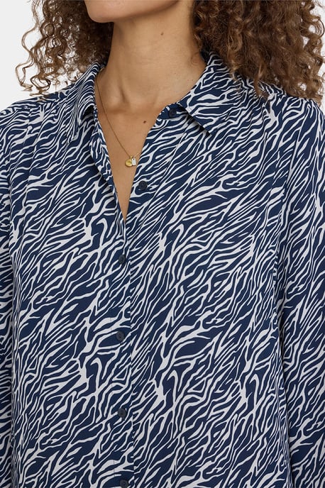 Moderne Blouse | Vintage Zebra - Image 4