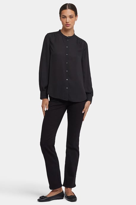 Janie Blouse | Zwart - Image 3