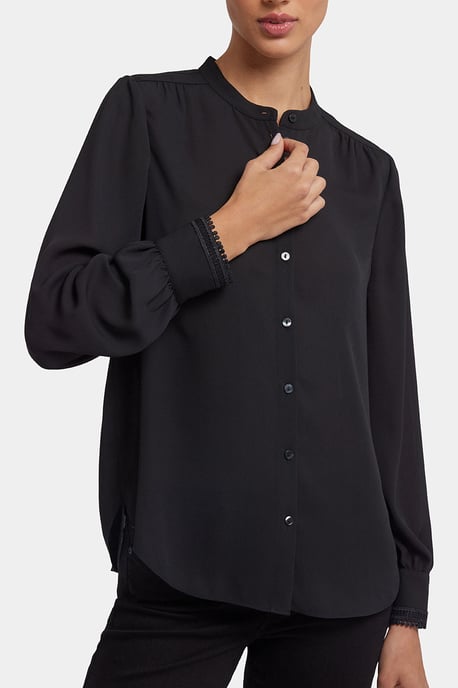 Janie Blouse | Zwart - Image 4
