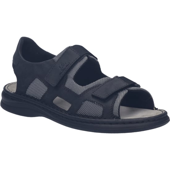 JOSEF SEIBEL Heren Sandaal Max 61 in zwart - Image 1