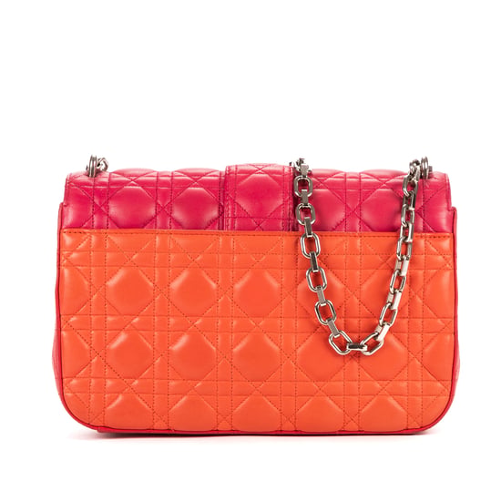 Lady Dior Tricolor Medium Schoudertas - Image 4