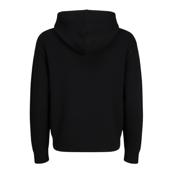 Jack And Jones Heren Ollie Gebreid Hoodie (Zwart) - Image 2