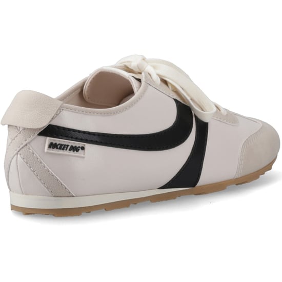 Rocket Dog Destin PU Combo Polyurethaan Dames Sneakers Off White/Zwart - Image 2