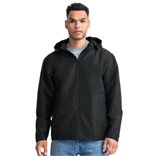 Russell Heren Essentiële All-Weather Shell Jas (Zwart) - Image 3