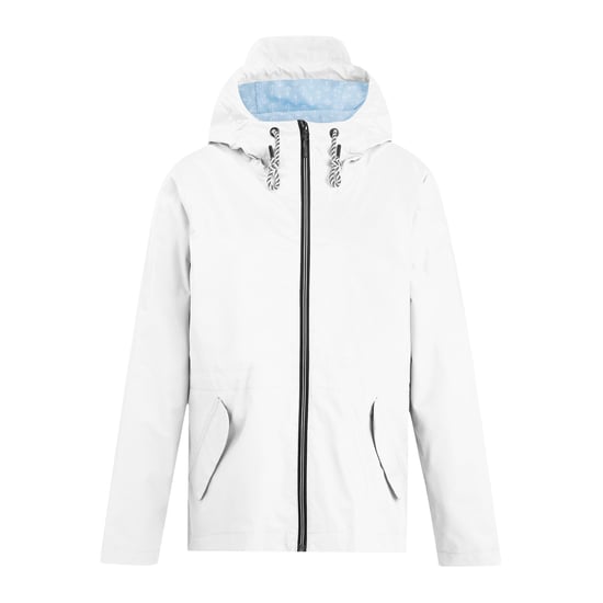 Regatta Dames/Dames Bayletta Effen Waterdichte Jas (Wit) - Image 1