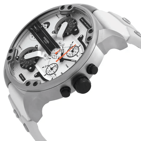 Diesel DZ7401 Mr. Daddy 2.0 57mm Herenhorloge Wit - Image 5