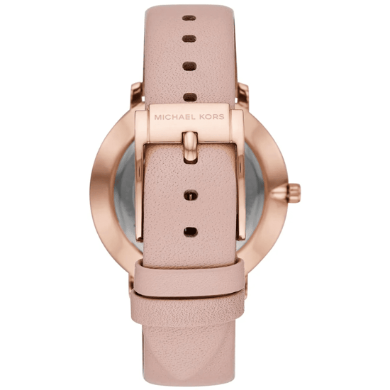Michael Kors MK2741 Pyper 38 mm Roze Goud Witte Wijzerplaat Dames Horloge - Image 2
