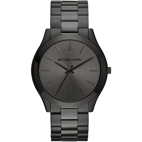 Michael Kors Slim Runway MK8507 44mm Zwart Ionen-geplateerd RVS Dameshorloge - Image 1