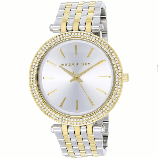 Michael Kors Darci MK3215 Dames Twee-Tone RVS Horloge 39 mm - Image 3