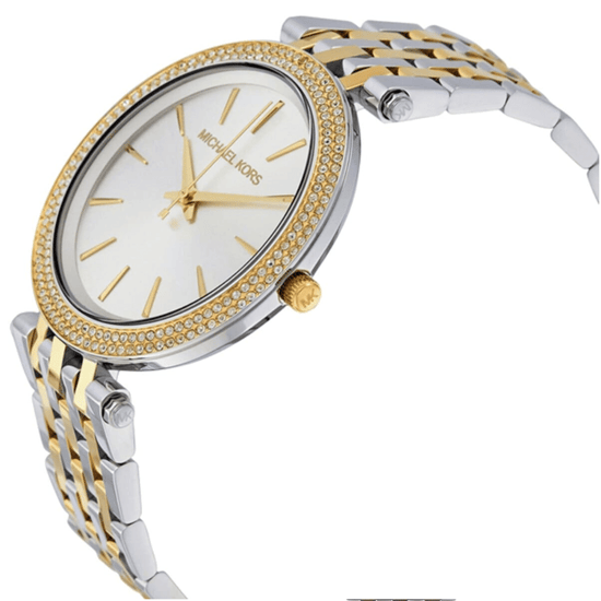 Michael Kors Darci MK3215 Dames Twee-Tone RVS Horloge 39 mm - Image 4