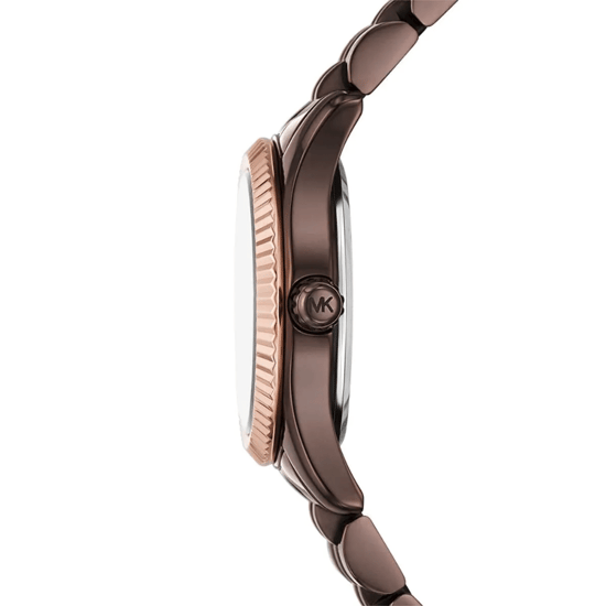 Michael Kors MK4844 Lexington dameshorloge met bruine wijzerplaat - Image 3