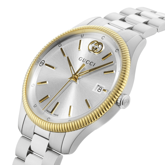 Gucci YA1264233 G-Timeless Zilveren Wijzerplaat Unisex Horloge - Image 3