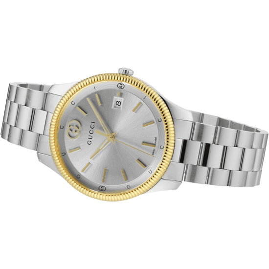 Gucci YA1264233 G-Timeless Zilveren Wijzerplaat Unisex Horloge - Image 4