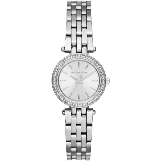 Michael Kors Petite Darci MK3294 Dames Zilveren RVS Horloge 26mm - Image 1