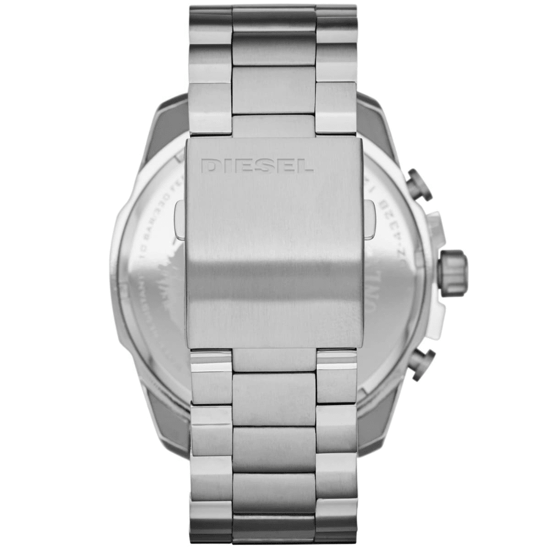 Diesel Mega Chief DZ4328 Chronograaf 51mm Zilveren RVS Herenhorloge - Image 2