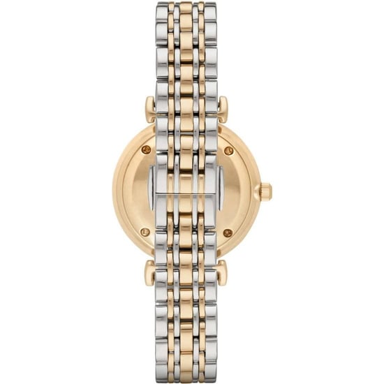 Emporio Armani AR2076 Dames Two-Tone RVS Chronograaf Horloge 32mm - Image 2