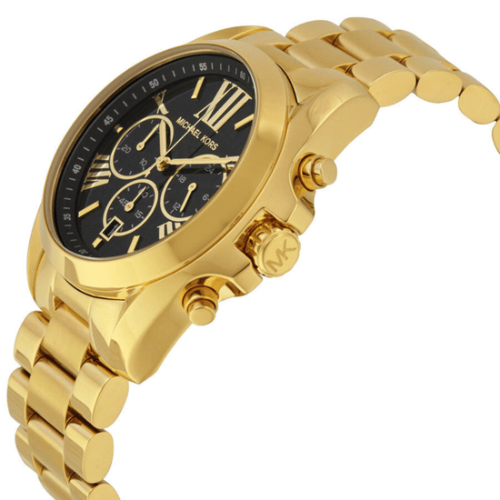 Michael Kors Bradshaw MK5739 Dames Chronograaf Horloge 43mm Goudkleurig - Image 2
