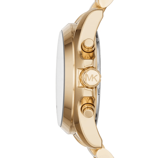 Michael Kors Bradshaw MK6266 Gouden RVS Chronograaf Horloge 43mm - Image 6