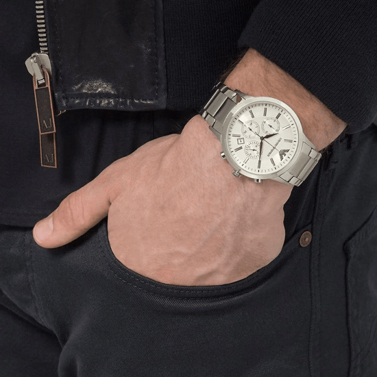 Emporio Armani Renato AR2458 Heren Chronograaf Horloge - Image 6