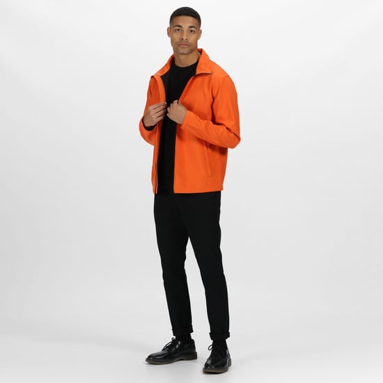 Regatta - Heren Ablaze Printable Softshell Jas (Magma Oranje/Zwart) - Image 3