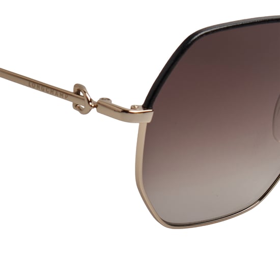 Damen Hexagonale Metalen Zonnebril LO140SL - Image 4