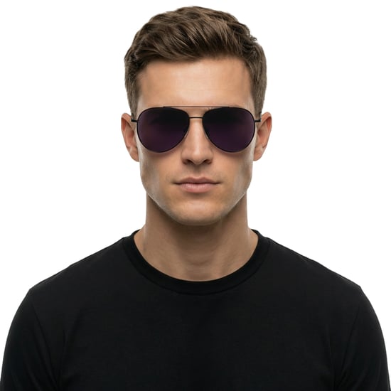 Heren Metaal Pilotenstijl Zonnebril SF308S - Image 3