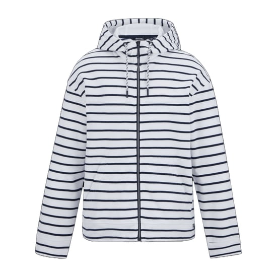 Regatta Dames/Dames Bayletta Full Zip Hoodie (Wit, Marine) - Image 1