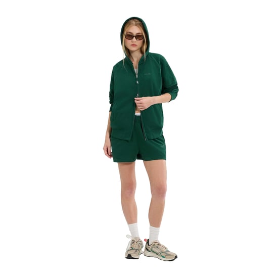 Ellesse Dames Pianella Full Zip Hoodie (Donkergroen) - Image 4