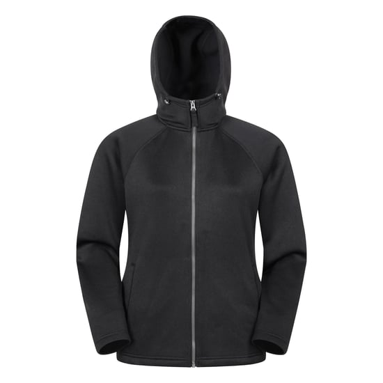 Mountain Warehouse Dames/dames Nevis Full Zip Hoodie (Jet Zwart) - Image 1