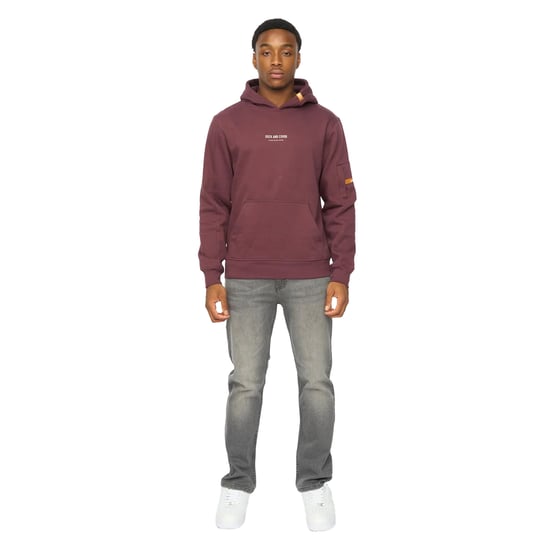 Duck and Cover Heren Brammers V2 Hoodie (Rozijn) - Image 4
