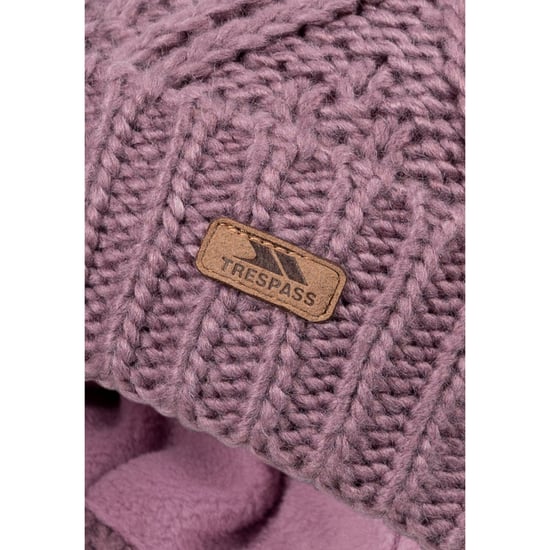 Trespass Vrouwen/dames Zyra gebreide Beanie (Rozentoon) - Image 4
