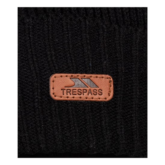 Trespass Waterdichte uniseks Chuck beanie (Zwart) - Image 3