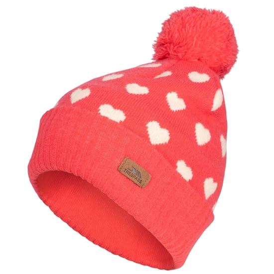 Trespass Meisjes Jude Pom Pom muts (Aardbei) - Image 1