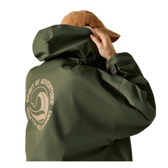 Regatta Unisex Volwassen Paard Waterdichte Wisselrobe (Donker Khaki) - Image 5