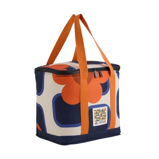 Regatta Orla Kiely 12L Grote Vierkante Bloemen Koeltas (Oranje) - Image 4