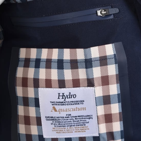 Aquascutum Active Hydro Marineblauwe Jas - Image 5