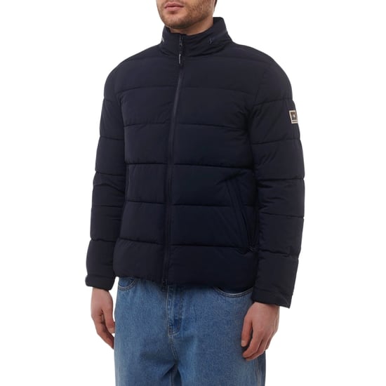 Aquascutum Active Sp Marineblauwe Pufferjas Met Opstaande Kraag - Image 3