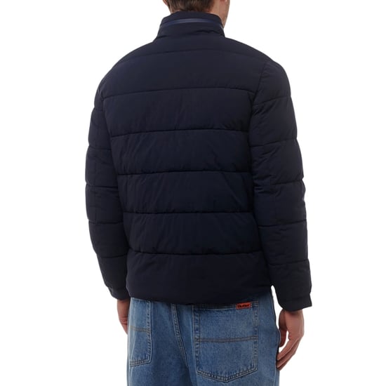 Aquascutum Active Sp Marineblauwe Pufferjas Met Opstaande Kraag - Image 4