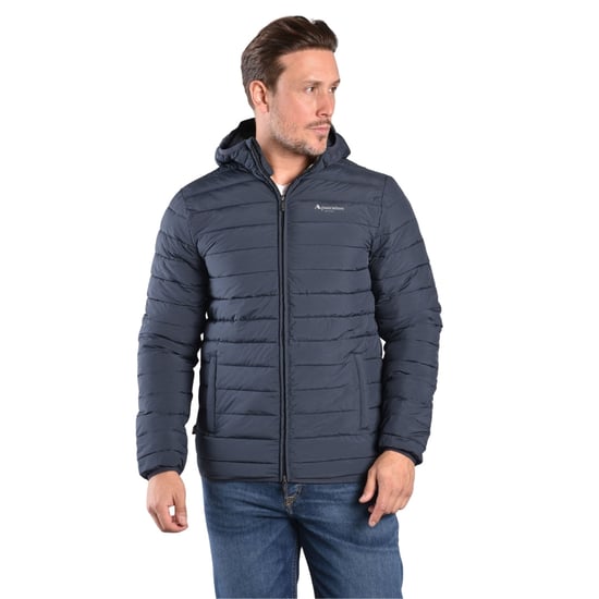 Aquascutum Active Rlg Active 100 Gr Marineblauwe Capuchonjas - Image 3