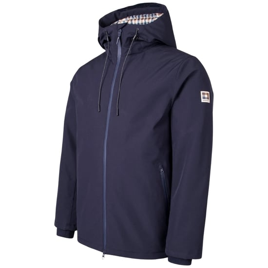Aquascutum Active Shell Active Mid Parka Marineblauwe Jas - Image 3