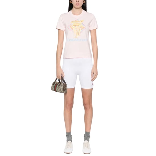 Casablanca Diamond Column Roze T-shirts - Image 5