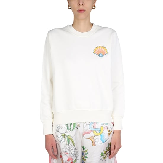 Casablanca Geborduurde Off-white Sweatshirts - Image 2