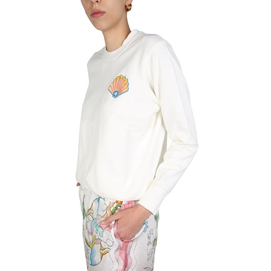 Casablanca Geborduurde Off-white Sweatshirts - Image 3