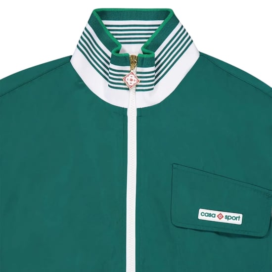Casablanca Trainingsjack Groen Mf23-jk-256-02 Groene Jassen Heren - Image 3