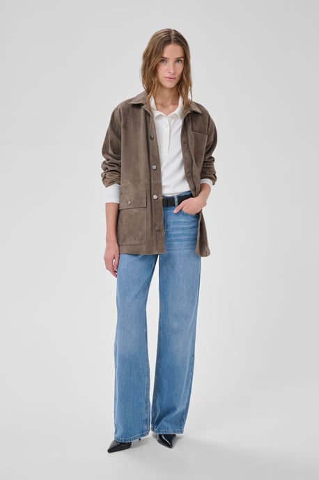 Leren jas OllyMW Leren jas Oversize fit - Image 3